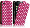 Seluxion - Housse Coque Etui pour Apple iPhone 3G/3GS Motif à Points Couleur Rose