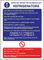 Voque W196 Refrigerator Guidelines Sign 300X200mm Fridge Vinyl Notice