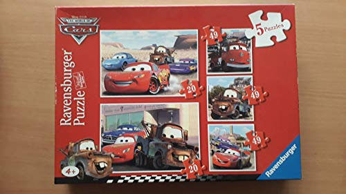 Ravensburger Disney Cars, 5 Puzzles, 073870
