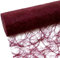 Deko AS GmbH Sizoweb Tischband Bordeaux 20 cm Rolle 25 Meter 64 011-R