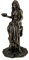 Veronese Design Pythia das Orakel von Delphi braunen Statue, bei der Apollo-Tempel