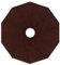 Trimits Craft Felt, 10 Pack, Brown, 23 x 30cm