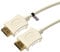 rhinocables High-Speed HDMI Cable 1080p, 4K UHD and 3D Support, ARC Compatible Lead for TVs, Gaming Consoles, DVD, Set-Top Boxes, Laptop, and other audio-visual devices (White, 3m)