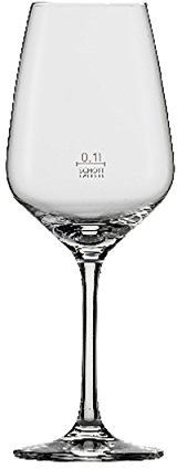 Schott Zwiesel Taste Weißweinglas, Kristallglas, transparent, 7.9 cm, 6