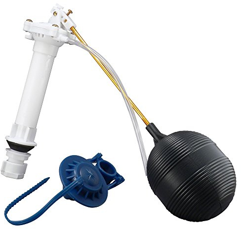 Plumb Pak Complete Toilet Repair Kit Fill Valve, Flapper, Float Replacement for 8.5 Tanks