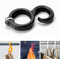 Fusion Marken magnetisch Handtuch Haken schwarz