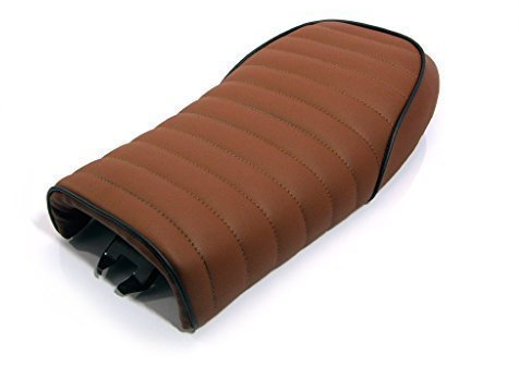 Braune Universal Sitz Für Cafe Racer/Streetfighter/Scrambler/Hof Bau Motorrad Modelle
