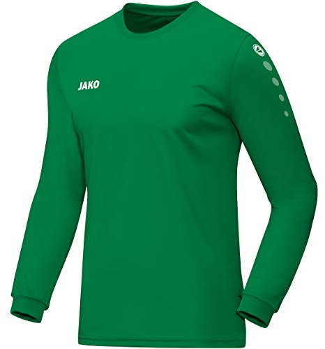 JAKO Herren Trikot Team (Langarm), Sportgrün, L