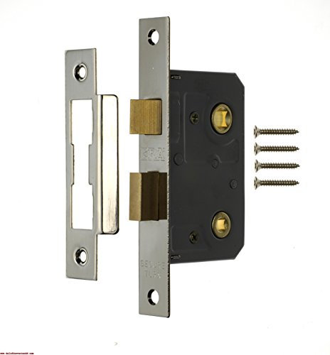 Era Bathroom Locks 64mm - Chrome Effect