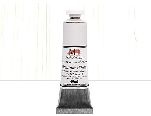 Michael Harding Couleurs à l'huile : 40ml Blanc de titane 2
