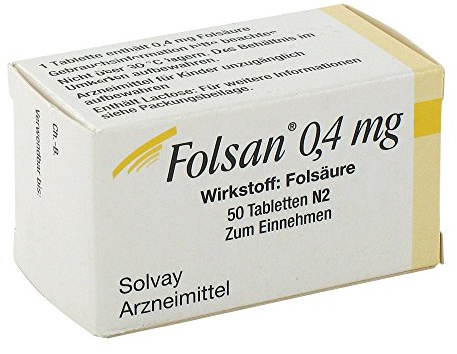 FOLSAN 0,4 mg Tabletten 50 St