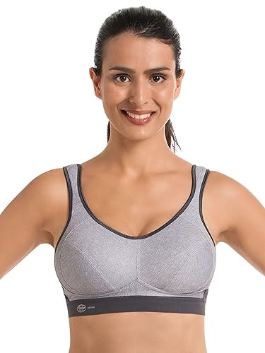 Anita Sport-BH 5527, 95 D, Heather Grey