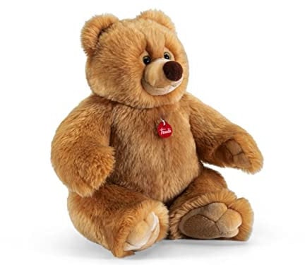 Trudi Bär Ettore Plüschtiergeschenk für Weihnachten, Geburtstag und Valentinstag. Plüschbär | 40x57x21cm Taglia XL | Klassische Teddybären | Modello 25611