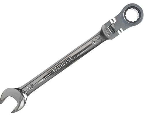 Faithfull SPARAT13 Flex Head Ratchet Combination Spanner
