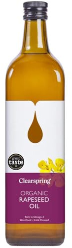Clearspring Organic Rapeseed Oil 1L