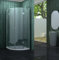 Duschkabine CLARABO 80 x 80 x 180 cm (Viertelkreis) ohne Duschtasse