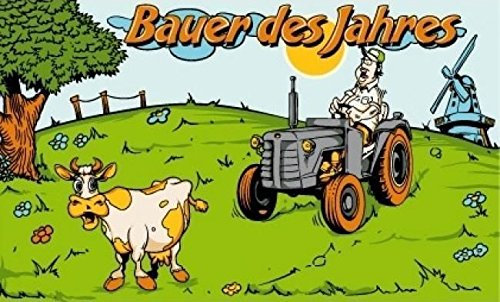 U24 Fahne Flagge Bauer des Jahres 90 x 150 cm