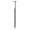 Alsafix - Pointe annelée INOX A4 en vrac tête plate (TP) 28/31 x 50 mm - 1 kg - TP280509 Alsafix