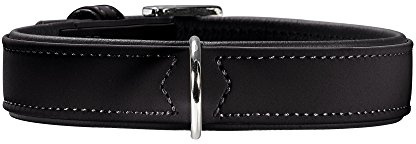 HUNTER Softie Dogs Collar, Black, 30