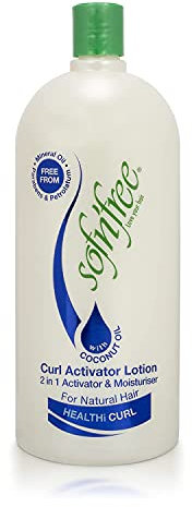 SofN'Free Curl Activator Lotion with Vitamin E and Panthenol - 2 in 1 Activator by Sofn' Free n' Pretty