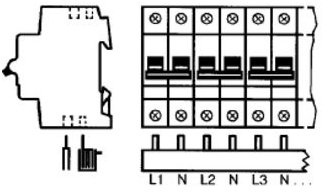 ABB Stotz S&J Phasenschiene PS4/58NNA