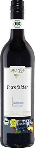 Biorebe Rotwein Dornfelder Halbtrocken, 750ml