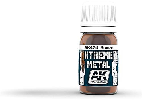 AK Interactive 30ml Extreme Metal Paints Bronze # 474