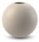 Cooee Design Vase sphérique, Couleur Sable, 8 cm