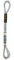 Anchor 4180000-00301 Stickgarne, 65% Viskose, 35% MetallisedPolyester, silber, 8m, 4 Gramm