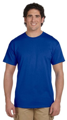 Gildan Mens Ultra Cotton Short Sleeve T-Shirt (XL) (Metro Blue)