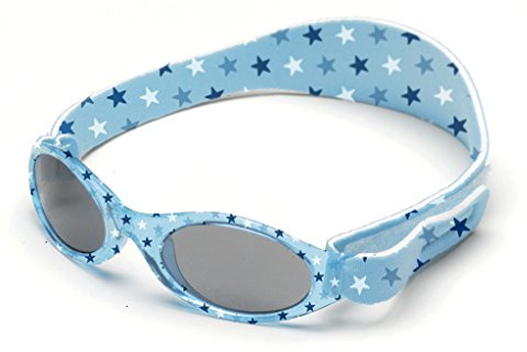 Dooky Unisex Baby Babybanz Silver Star Baby Sonnenbrille BabyBanz Silver Star (1er Pack)