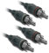 Metronic 470066 Cordon audio Audio stereo 2 RCA males/ 2 RCA male 4m