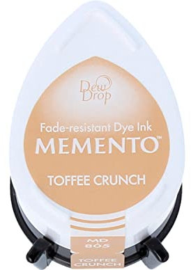 Tsukineko Memento Dew Drop Tinte Pads Tsukineko Dew Drop Pad, Toffee Crunch