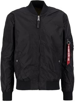 Alpha Industries Herren Jacke Ma-1 TT, Schwarz (Black 03), Large
