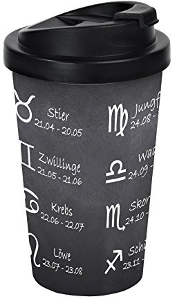 infinite by GEDA LABELS Coffee to Go Becher, Schwarz