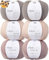 76,50€/kg | Woll-Set Babywolle & Tierknopf Rico Baby Classic 6x50g #9, weiche Wolle zum Stricken und Häkeln