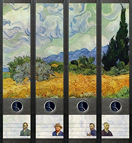 File Art AJ073 Design Etiketten Ordnerrückenschilder