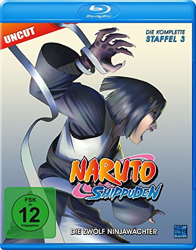 Naruto Shippuden - Staffel 3: Die zwölf Ninjawächter - Uncut