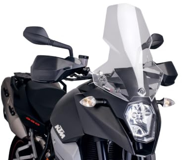 Puig 6495W Touring Windscreen improved wind protection, Transparent