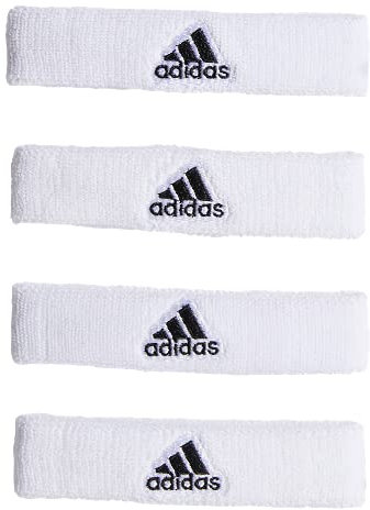 adidas Unisex Intervall 1,9 cm Bizepsband, weiß/schwarz, Einheitsgröße
