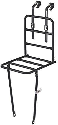 Basil Gepäckträger Front Carrier L, matt schwarz, 50102