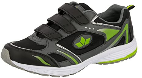 Lico Herren Marvin V Fitnessschuhe, Anthrazit Schwarz Lemon, 38 EU