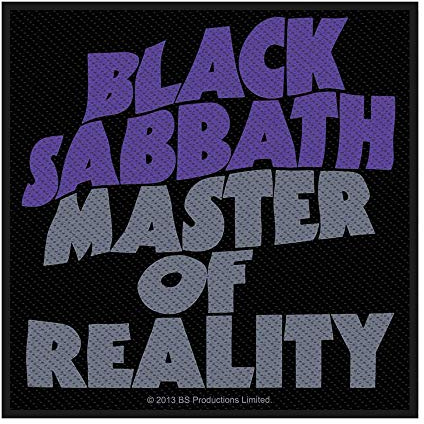 Black Sabbath Master of Reality Official Patch (10cm x 10cm)