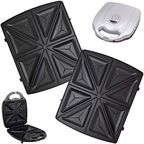 1 Satz Sandwichplatten passend für Syntrox Chef Maker ZN-2000W und Efbe Schott Zaubernuss ZN 800 XXL