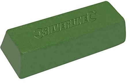 Silverline 107889 Polierpaste, grün 500 g