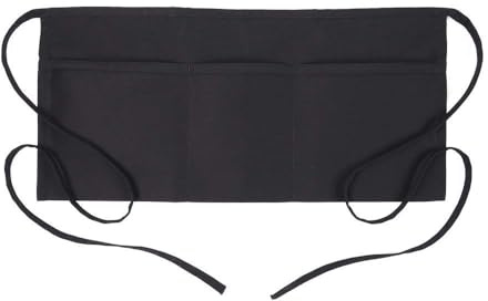 FAME Original 3 Pocket Waist Apron - F9 - Black (WFA18121BK)