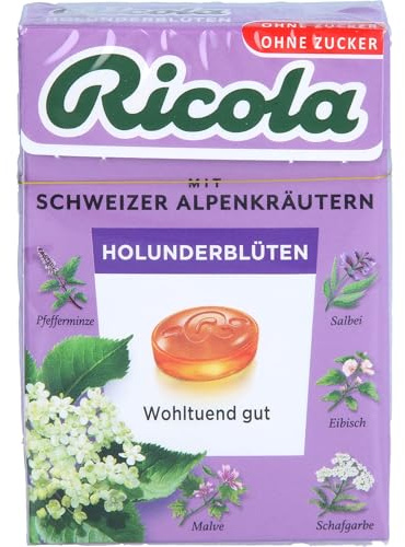 RICOLA o.Z. Box Holunderblüten Bonbons 50 g