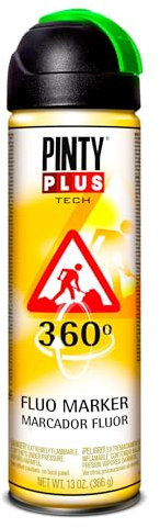 Pinty 253 Bombe chantier 500 ml Vert T136