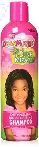African Pride Dream Kids Olive Miracle Detangling Moisturizing Shampoo 355 ml