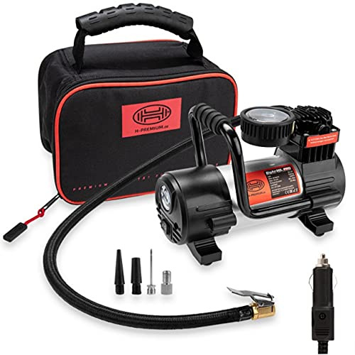 Premium HEYNER Germany 12V Air Compressor Lamp 30L Inflator Electric Pump 9 BAR 130 PSI H237500